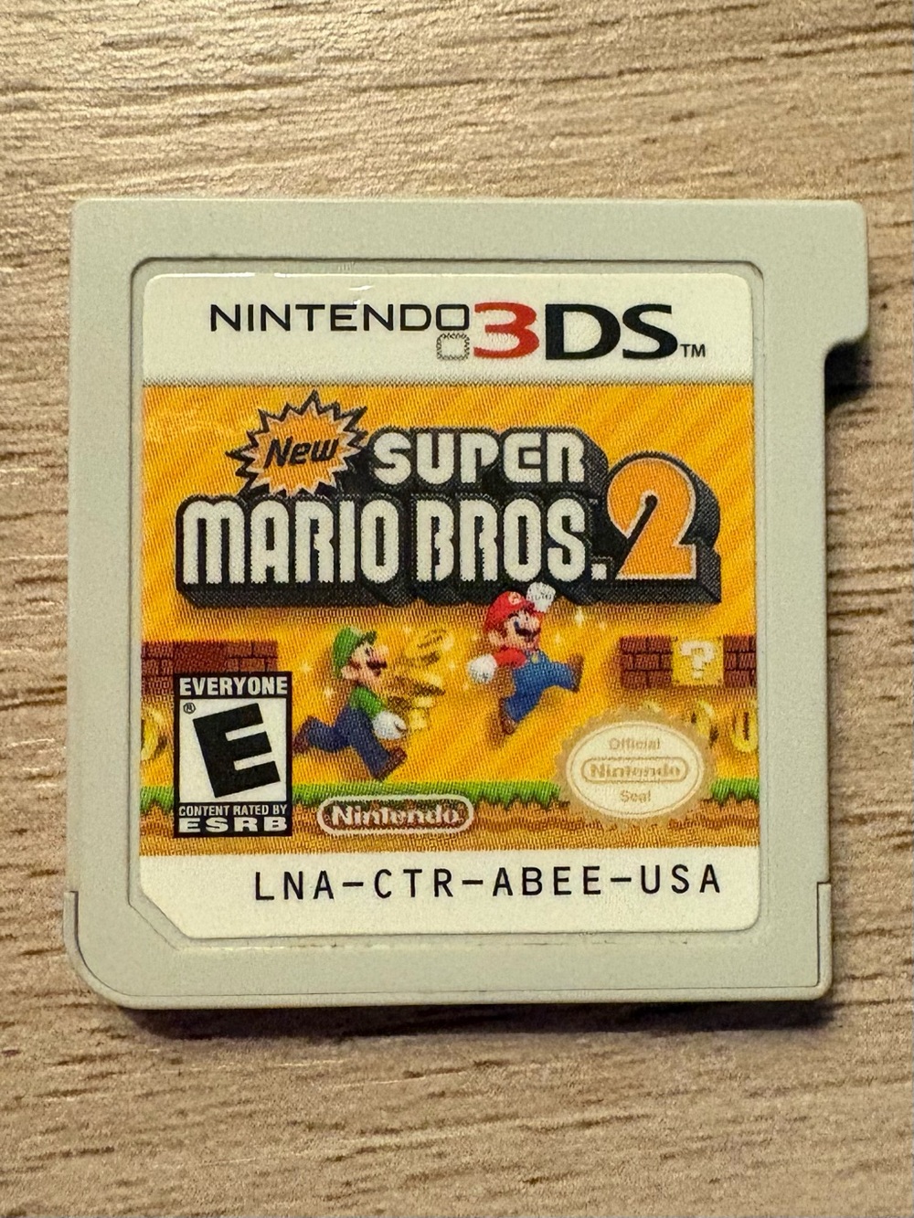 Nintendo 3DS New Super Mario Bros. 2 Game Card
